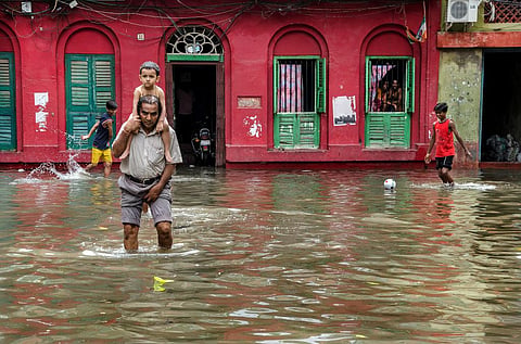 Assam’s flooding woes continued this week after it was reported that over 100,000 people were affected last week. Credit: Global Landscape Forum / Flickr