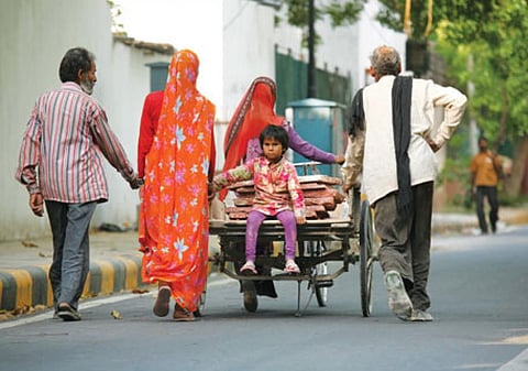 The target for setting up 300 rurban clusters in five years is over ambitious. Credit: Vikas Choudhary