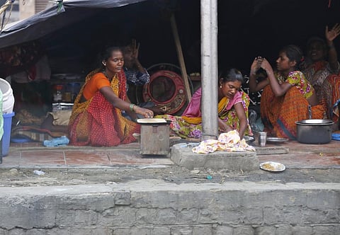 A United Nations Development Programme report says that despite a steep drop in poverty between 1990 and 2013, some 54 per cent of the world’s multidimensional poor live in South Asia
Credit: Vikas Choudhary