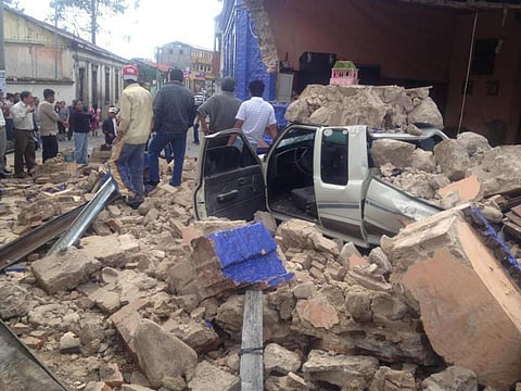 The latest earthquake was too far from the larger quake 11 days ago to be called an aftershock. Credit: Wikimedia Commons
