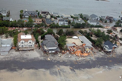 Climate change disproportionately affects citizens in low-income countries which bear 99 per cent of damage-related costs. Credit: Wikimedia Commons