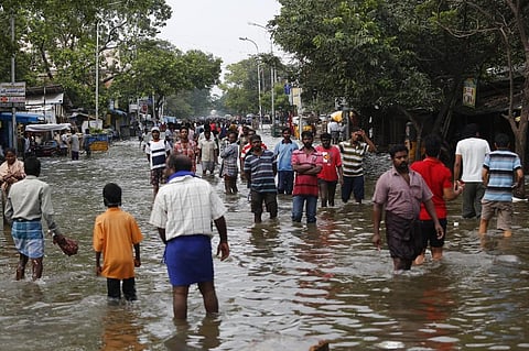 The incidents of severe waterlogging revived the memory of 2015 when Chennai witnessed its worst floods. Credit: CSE