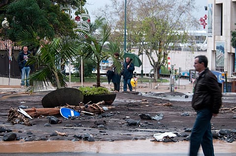 Burnt soil can increase the rate of runoff and create a flood-like situation. Credit: Wikimedia Commons