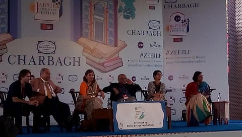 There was unanimity among the panelists over the need to extend one's horizon of concern beyond his or her door. Credit: Subhojit Goswami / DTE