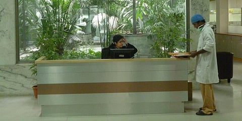 These hospitals often do not give option to patients to buy medicine or get diagnosis done from outside. Credit: Anupam Chakravorty