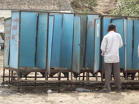 Total requirement of toilets assessed by the implementing agencies was far less than the number of toilet construction projected by the Centre. Credit: Wikimedia Commons