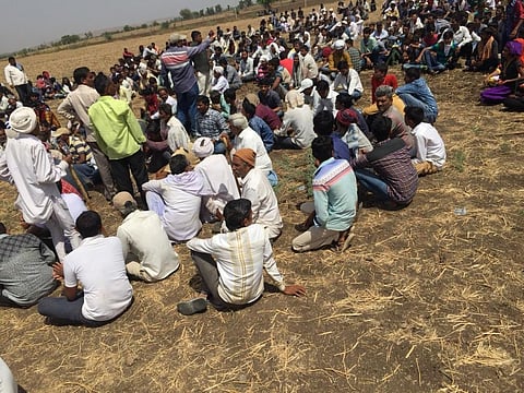 After 20 years, the government started the process of taking possession of the land. Credit: Narendrasinh Gohil
