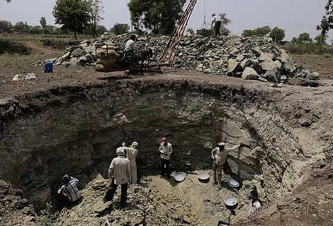 In Maharashtra, out of the total area of 307,713 sq km, the groundwater level has fallen in around 150,000 sq km. Credit: Vikas Choudhary