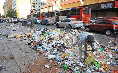 Dumped waste is a constant eyesore on the streets of Johannesburg, South Africa’s economic hub. African News Agency Archives (ANA)