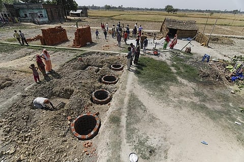Swacch Bharat Mission-Rural aims to have 100 % households with individual toilets by October 2, 2019. Photo: Vikas Choudhary/CSE