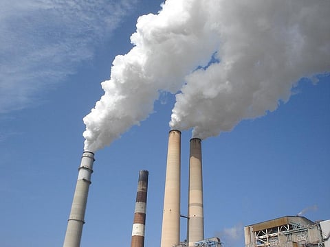 The warming contributed by natural factors was just 0.005°C, while GHGs caused about 1.85°C warming. Credit: Wikimedia Commons