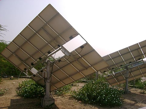 Operation and maintenance, which is crucial for efficient running of a solar
plant, is often understated. Credit: Ramya