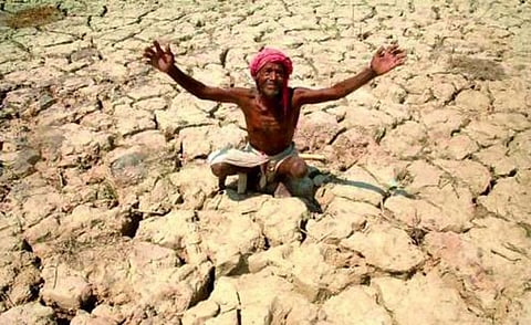 A possible deficit monsoon year will impact the country’s agriculture and water woes. Credit: Wikipedia