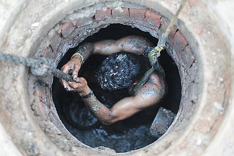Estimates show some 5 million people in the country work as manual scavengers for a living (Photo: Vikas Choudhary)