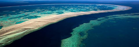 The Great Barrier Reef in Queensland, Australia. Credit: Getty Images