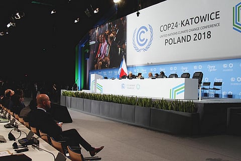 The 24th annual Conference of Parties at Katowice, Poland. Credit: UNclimatechange/Flickr