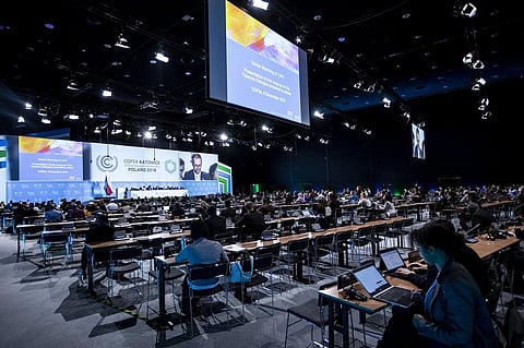 The 24th Conference of Parties is being held at Katowice in Poland. Credit: COP24/Twitter