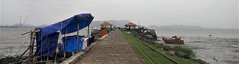 The approach road of Elephanta Island. Photo: Gajanan Khegamker
