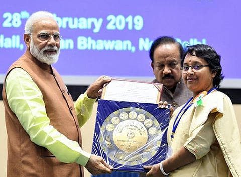 Prime Minister confers Shanti Swarup Bhatnagar Prizes