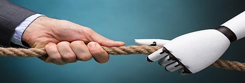 'If humans, robots work together productivity will be higher'