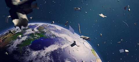 Space debris. Photo: Getty Images