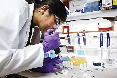 SEPTIFLO - Within 15 minutes the instrument can tell if the blood is infected by bacteria or not, and if so, of what kind (Photo: Vikas Choudhary)