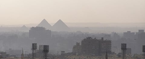 A hazy day in Cairo, Africa's largest city. Photo: Getty Images