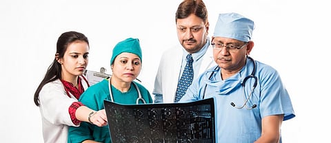 According to the National Medical Commission Bill, medical students across India would have to appear in a common fifth year test. The opposition had said the status of those failing the test was not clear. Photo: Getty Images