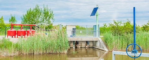 The PM-Kusum scheme aims to install 17.5 lakh off-grid and 10 lakh on-grid solar pumps and 10 gigawatt of solar power plants capacity in rural areas by 2022. Photo: Getty Images