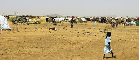An internally displaced persons camp in Darfur. Photo: Oxfam