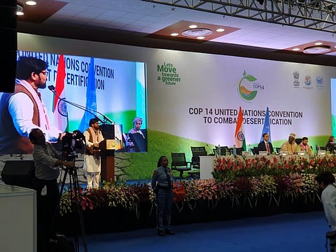 At UNCCD CoP, Babul Supriyo talks JFM but remains mum on FRA