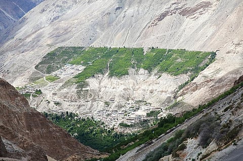 Around 72% of Himachal Pradesh's Kinnaur district is undergoing land degradation and desertification. Photo: Midhun