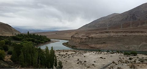 A view of cold desert in Ladakh. Photo: Annu Anand