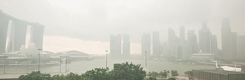 Southeast Asia enveloped in haze