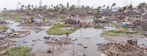 Devastation cause by Cyclone Idai. Photo: @AlexandraBilak / Twitter