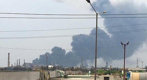 The explosion at Dahej has left a number of unanswered questions. Photo: Yash Pandey / Twitter