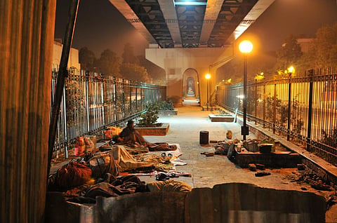 The current pandemic can push 100 million people into extreme poverty across the world. Photograph: Meeta Ahlawat/DTE