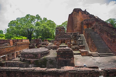 Nalanda did not reach its pinnacle of glory by complying with fiats that sought to prescribe its curriculum and regulate its scholarship. Photo: Wikimedia Commons