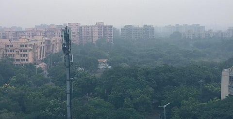 Increased stubble fires, calm conditions cause Delhi’s air to become ‘very poor’