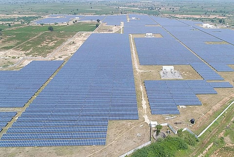 Solar Power Plant Telangana. Photo: Wikimedia Commons