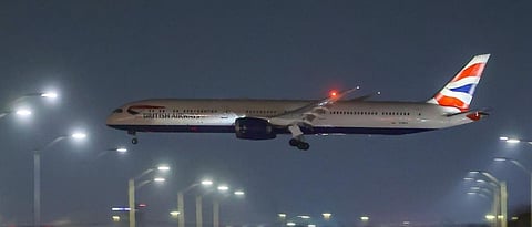 Passengers who are landing in India from the UK from December 21-23, will have to mandatorily undergo an RT-PCR test, Niti Aayog member VK Paul said December 22. Photo: @TomPodolec / Twitter