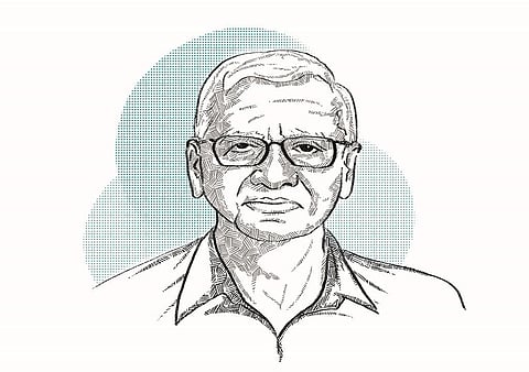 सोमपाल शास्त्री। स्कैच: रितिका बोहरा