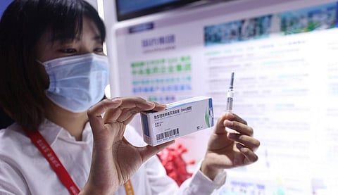 The Brihanmumbai Municipal Corporation has specified that the applicant to its global tender should not belong to countries sharing borders with India, including China, where the Sinopharm Vaccine is made. Photo: @China2ASEAN / Twitter