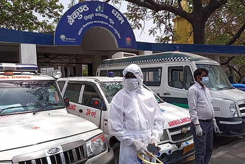 The delta variant of SARS-CoV-2 had caused the second wave of COVID-19 in India earlier this year. Photo: Ranvijay Singh