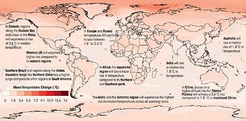 IPCC shows what our planet will be like as climate change continues