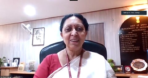 Renu Swarup,secretary, Department of Biotechnology, Government of India, launched the fifth National Bio Entrepreneurship Competition August 17.