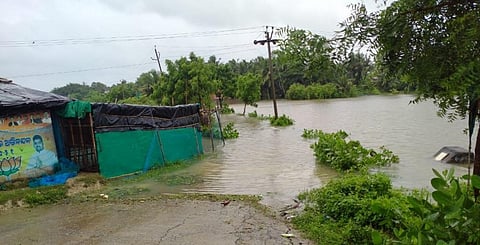 A flood-affected district in Kendrapara district, Odisha. Photo: Ashis Senapati