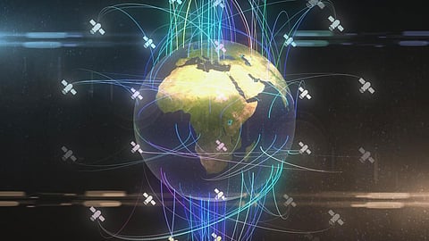 It’s important to have satellites collecting data about Africa, for Africa. Graphic: Immersion Imagery / Shutterstock / The Conversation