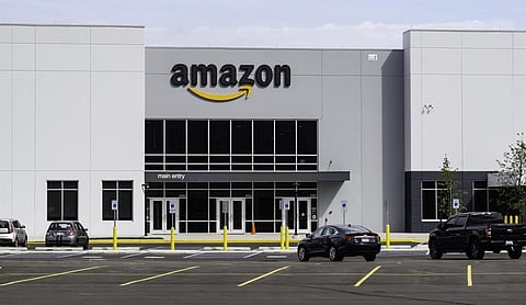 Twenty-five of the world’s largest companies, such as Amazon, together account for 5 per cent of global greenhouse gas. Photo: iStock