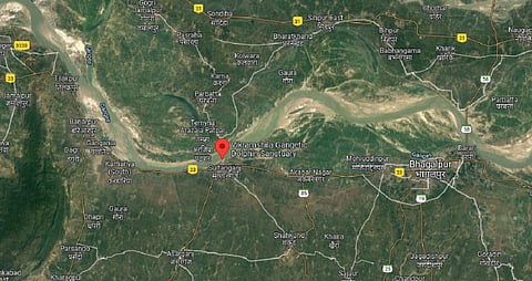 Ganga riverfront construction work stopped in Bihar’s Bhagalpur for violating Wildlife Sanctuary Act